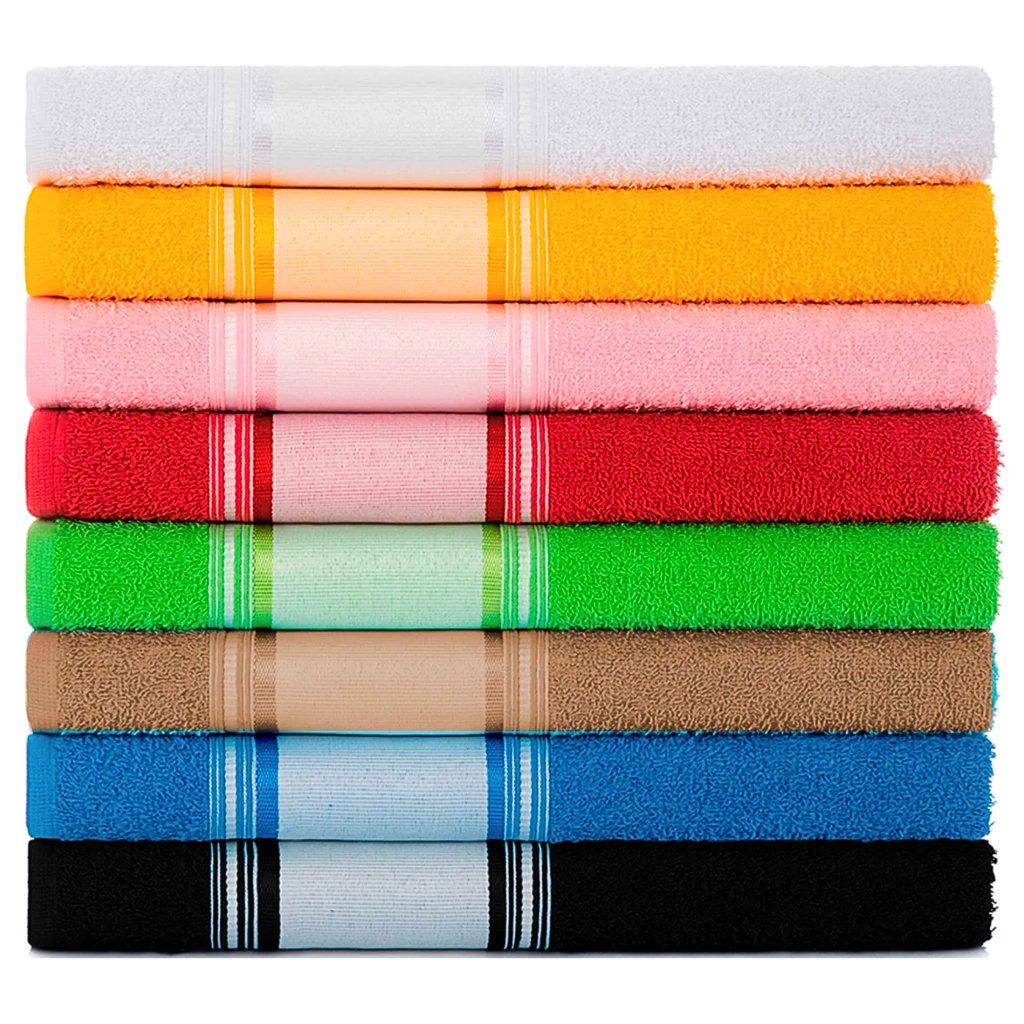 Toalha de Banho Poliéster c/Tarja para Sublimação